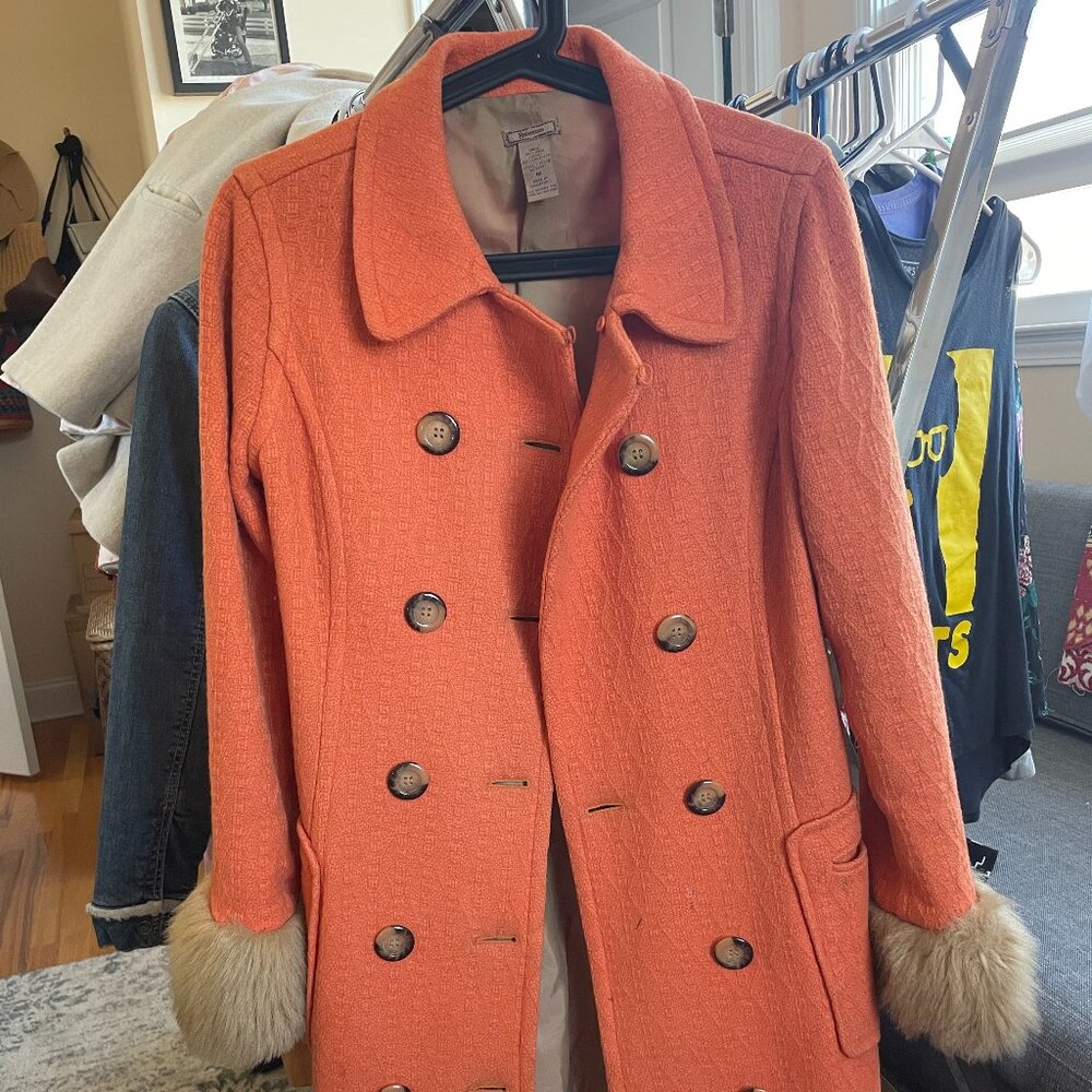 Vintage Coat with Fur